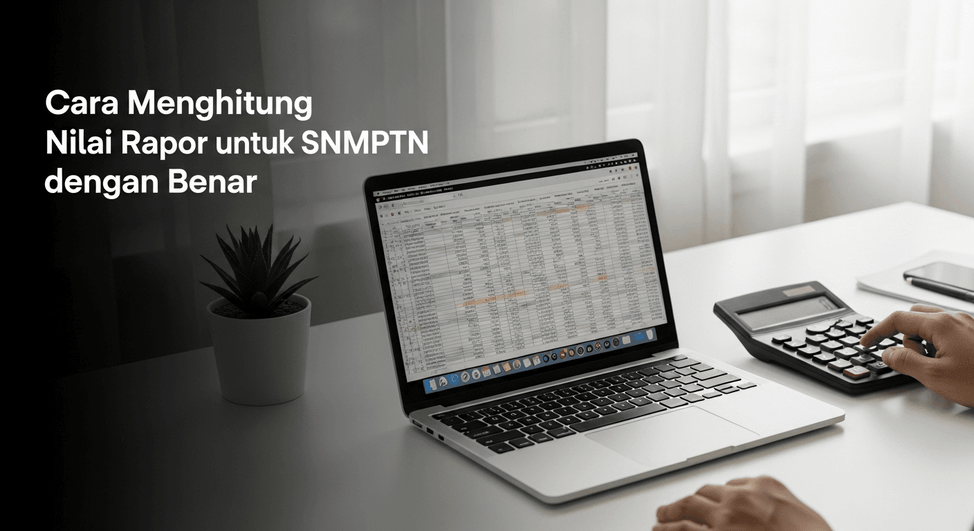 Cara Menghitung Nilai Rapor untuk SNMPTN dengan Benar