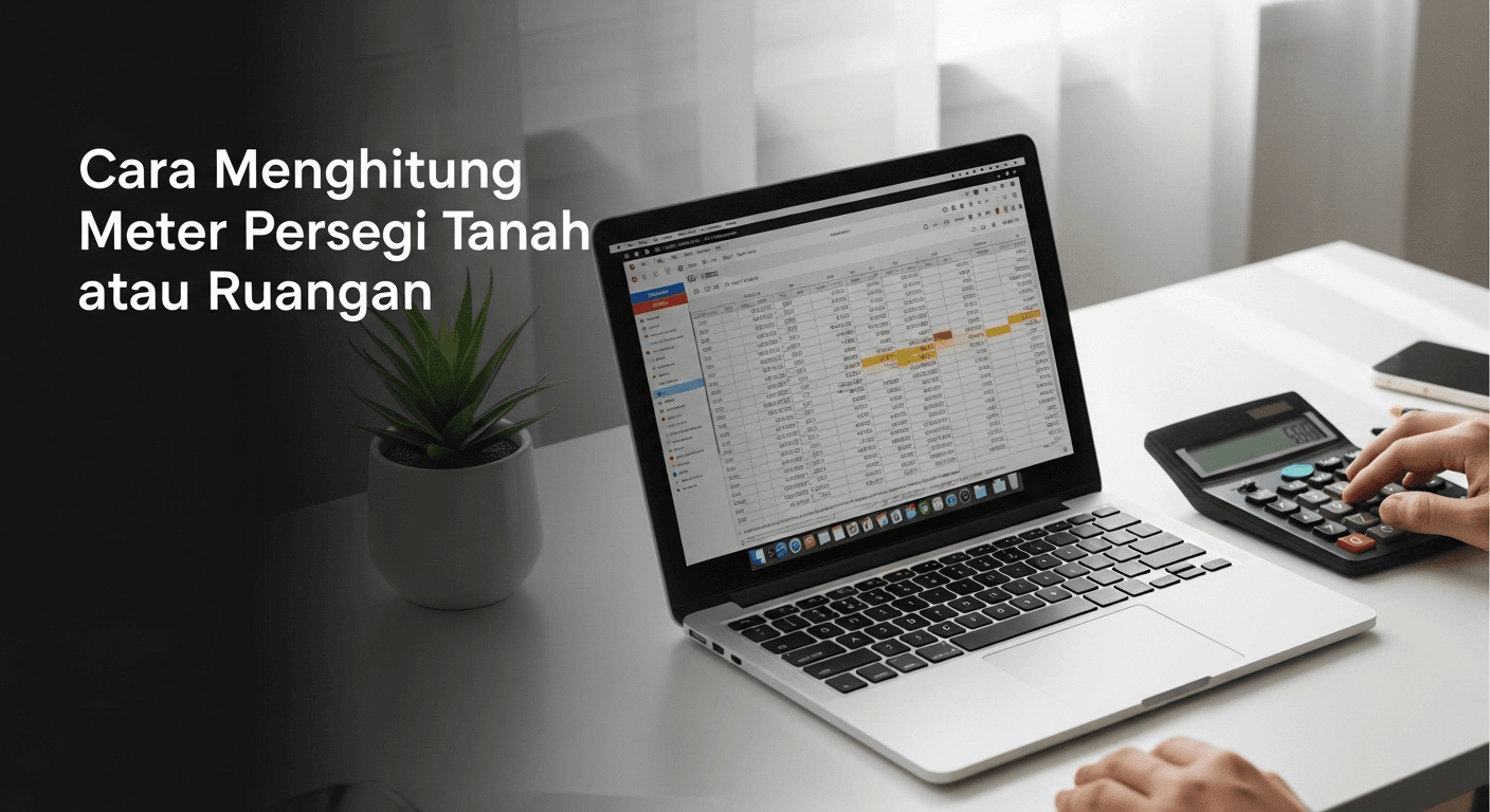Cara Menghitung Meter Persegi Tanah atau Ruangan