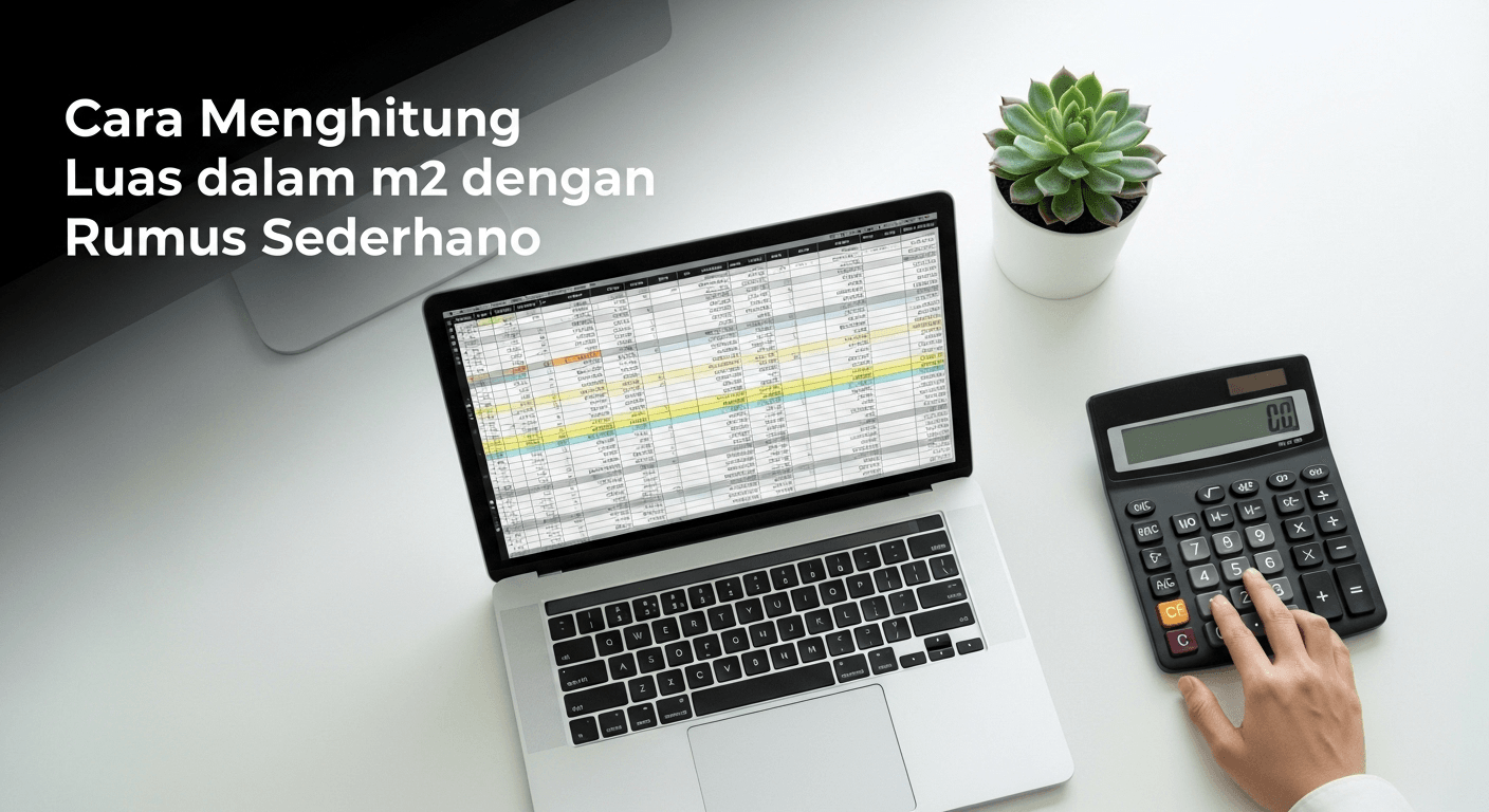 Cara Menghitung Luas dalam m² dengan Rumus Sederhana