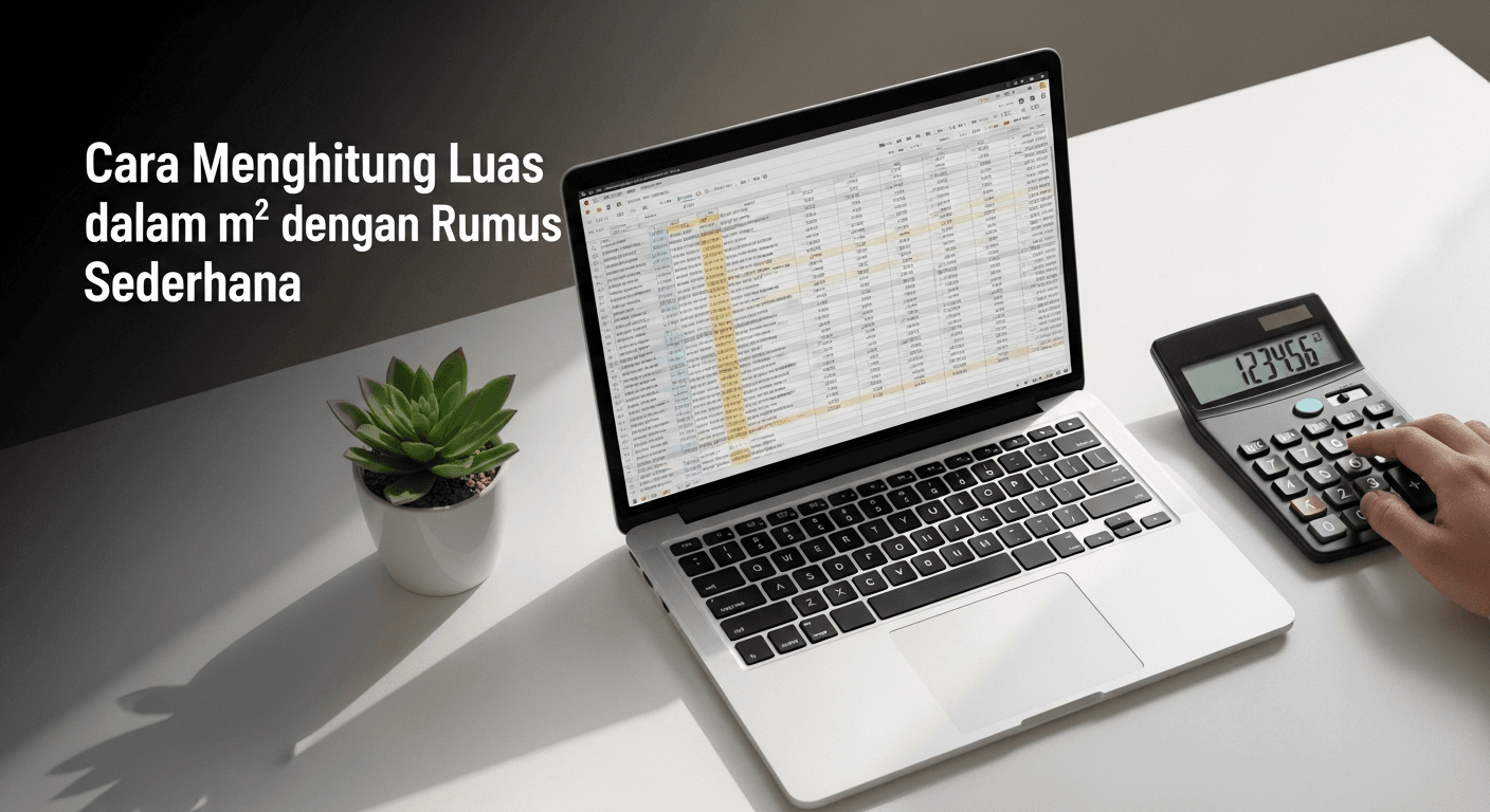 Cara Menghitung Luas dalam m² dengan Rumus Sederhana