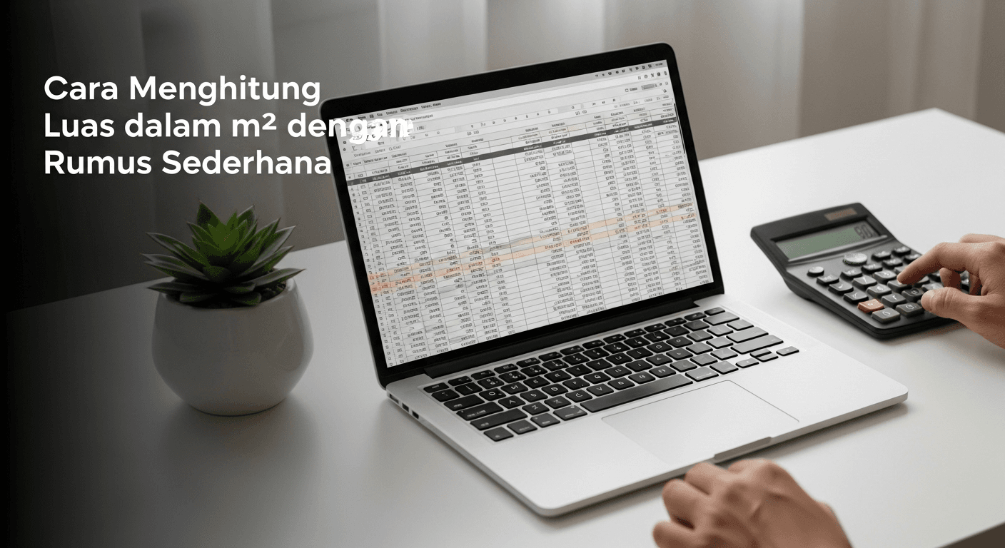 Cara Menghitung Luas dalam m² dengan Rumus Sederhana