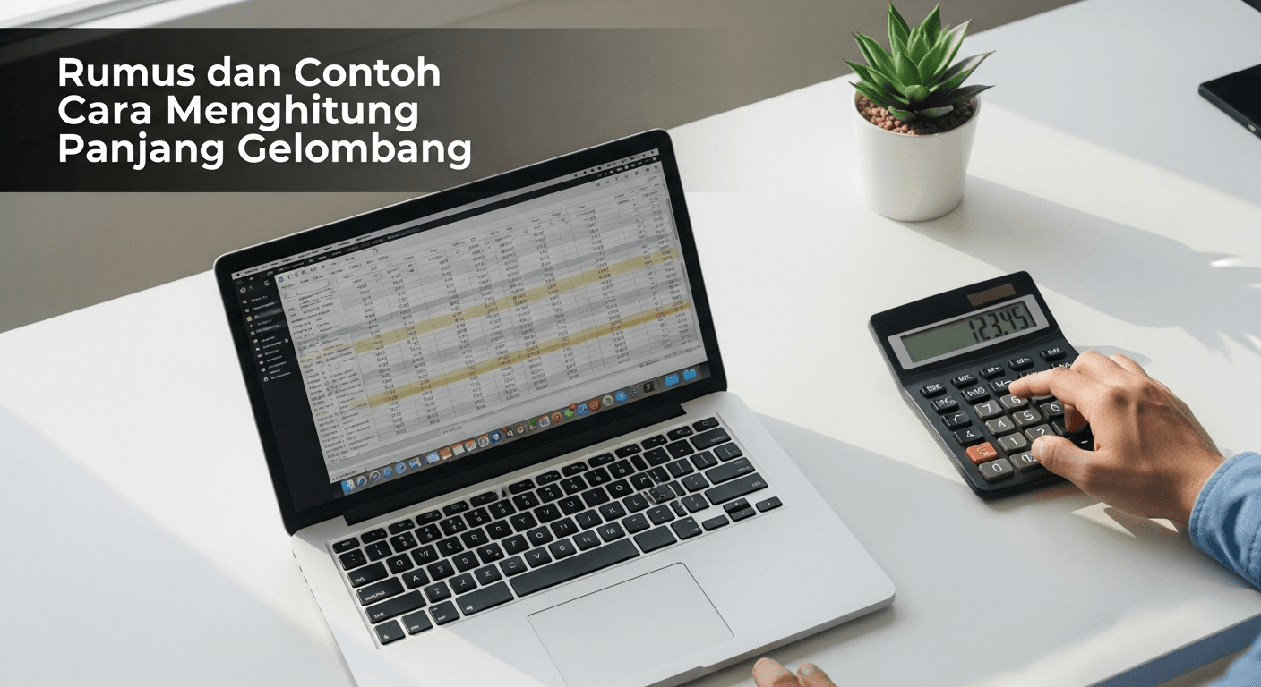 Rumus dan Contoh Cara Menghitung Panjang Gelombang