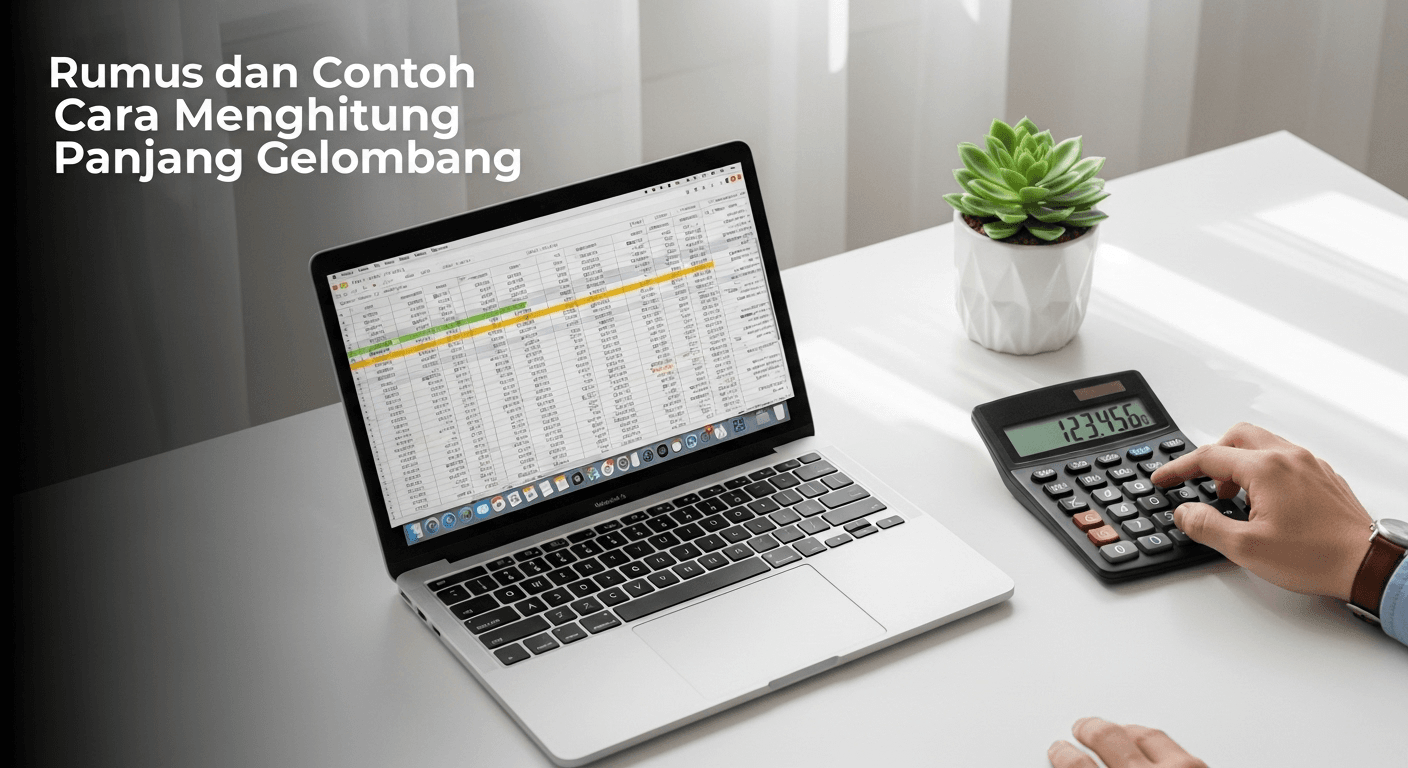 Rumus dan Contoh Cara Menghitung Panjang Gelombang