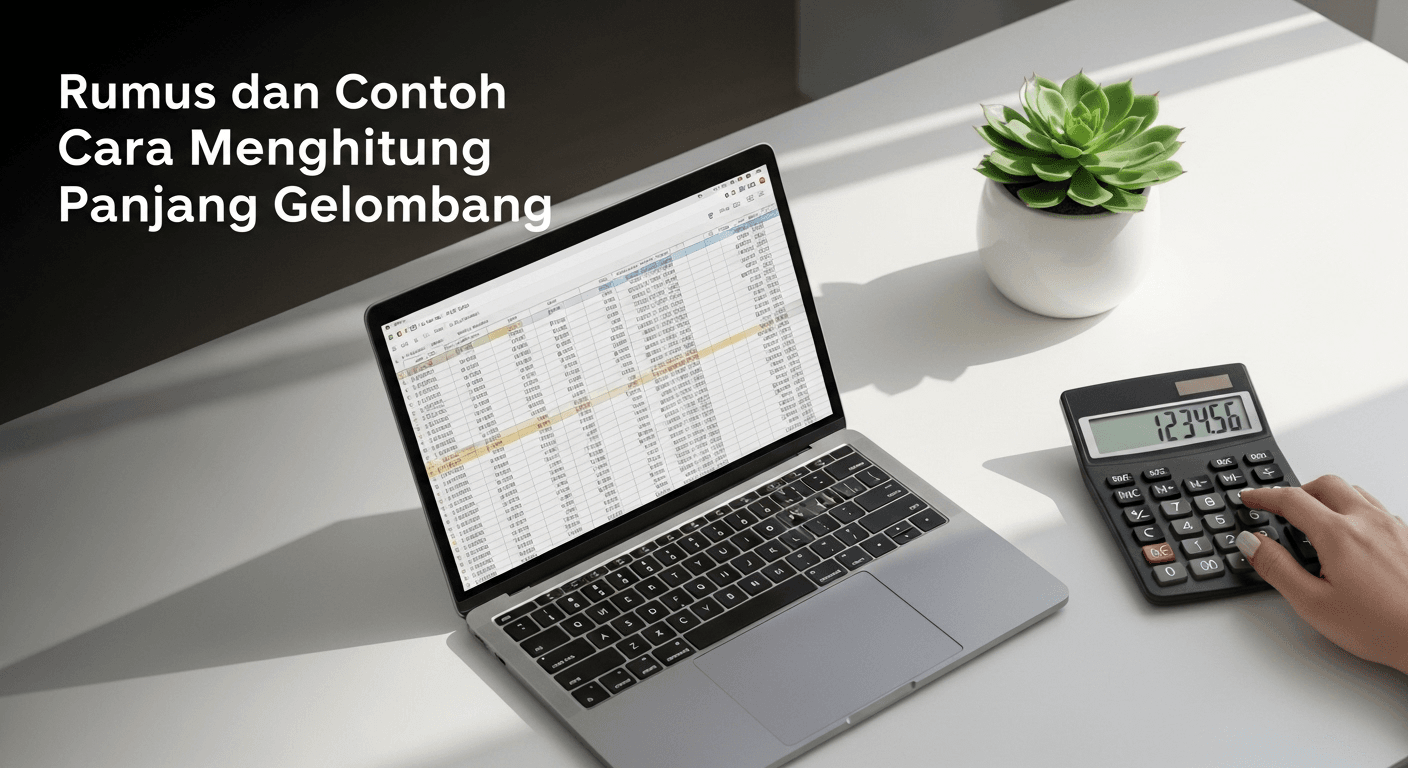 Rumus dan Contoh Cara Menghitung Panjang Gelombang