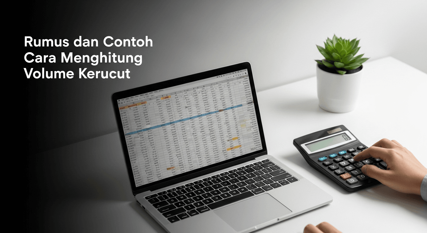 Rumus dan Contoh Cara Menghitung Volume Kerucut