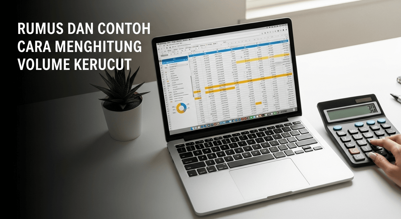 Rumus dan Contoh Cara Menghitung Volume Kerucut
