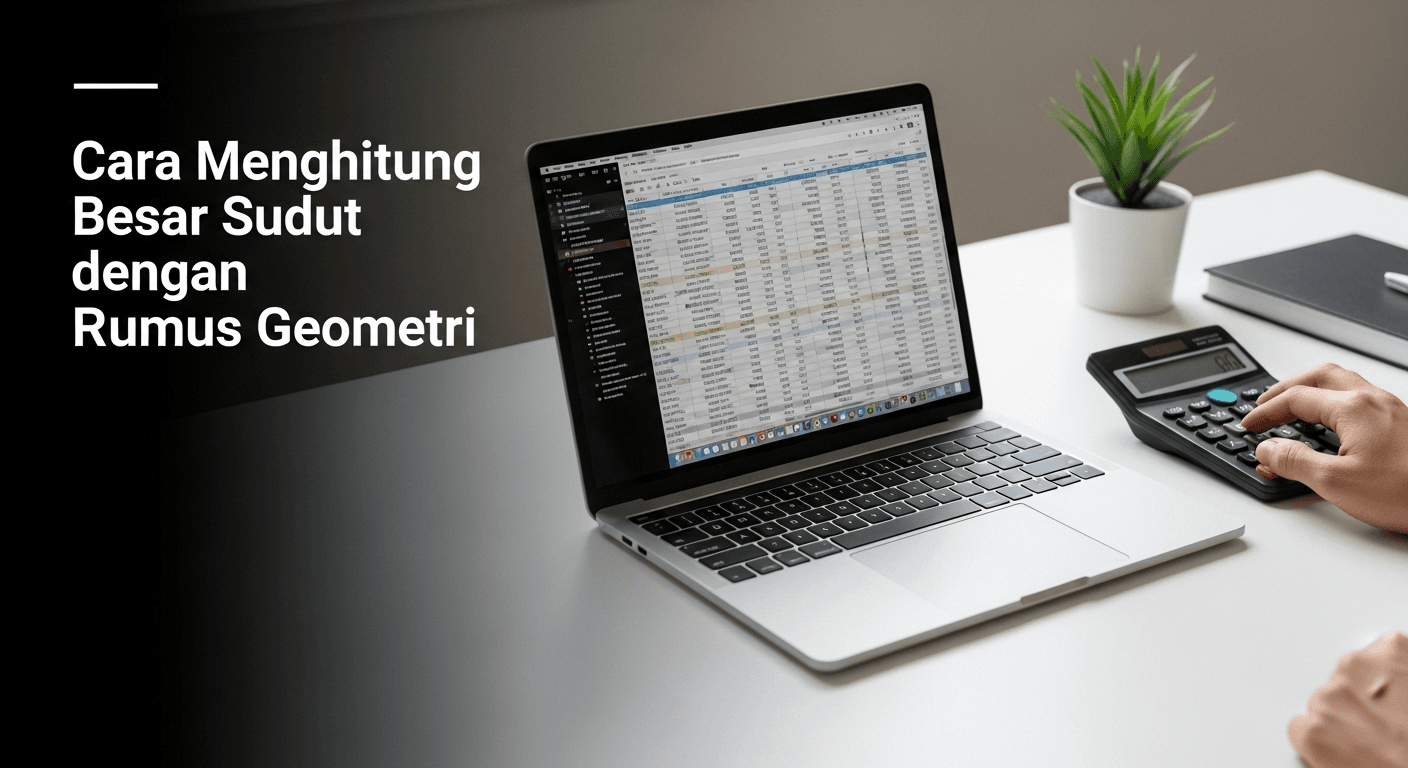 Cara Menghitung Besar Sudut dengan Rumus Geometri