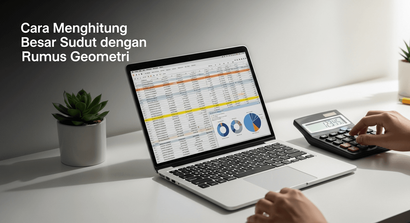 Cara Menghitung Besar Sudut dengan Rumus Geometri