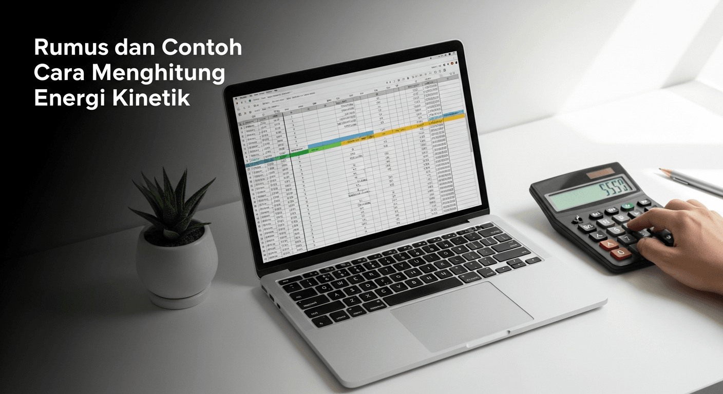 Rumus dan Contoh Cara Menghitung Energi Kinetik