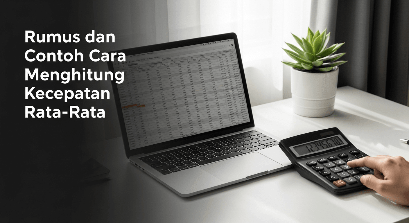 Rumus dan Contoh Cara Menghitung Kecepatan Rata-Rata