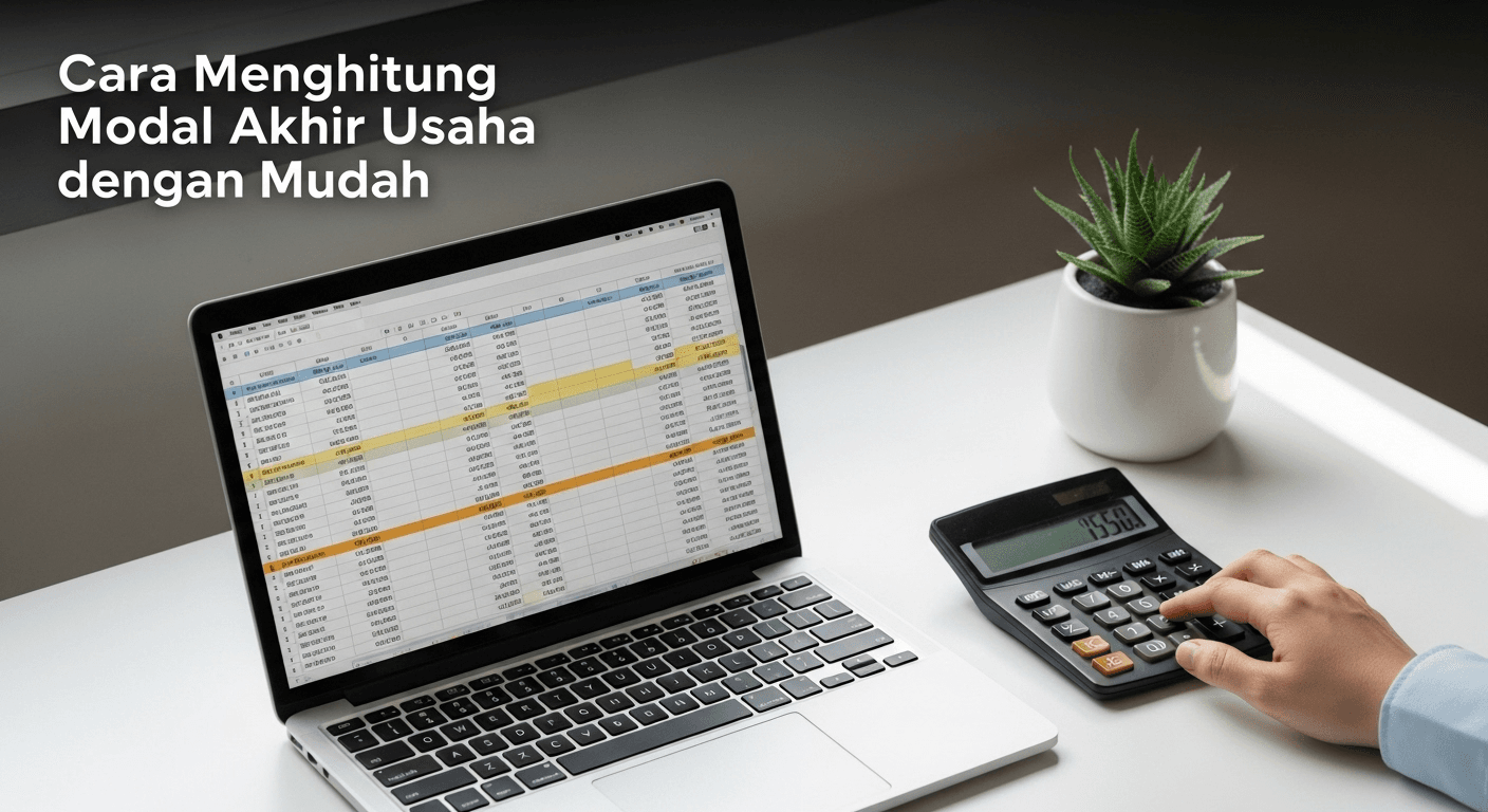 Cara Menghitung Modal Akhir Usaha dengan Mudah