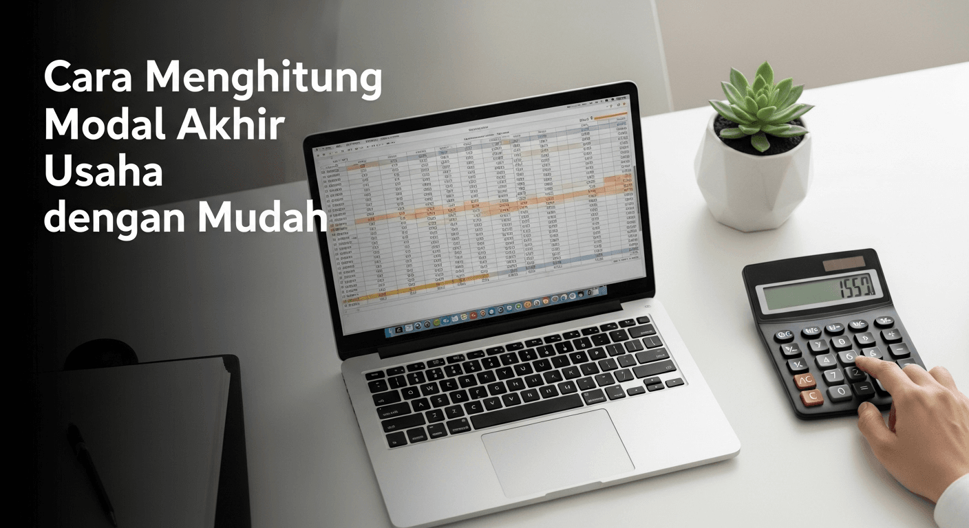 Cara Menghitung Modal Akhir Usaha dengan Mudah