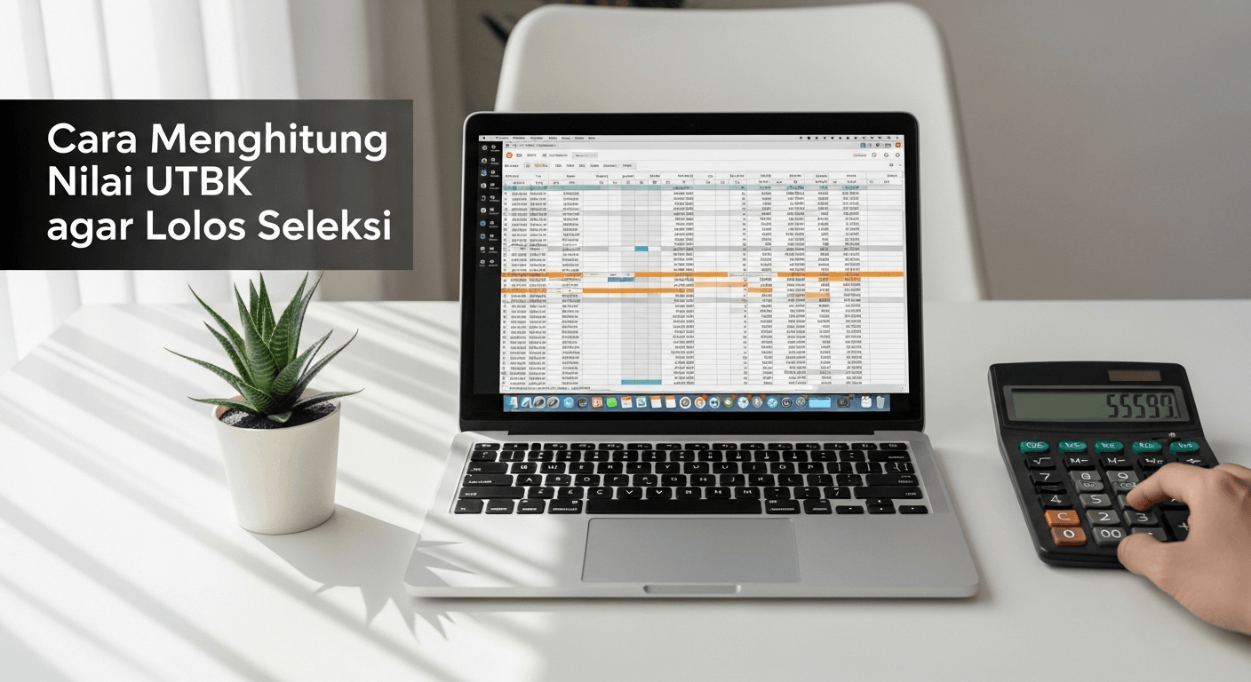 Cara Menghitung Nilai UTBK agar Lolos Seleksi