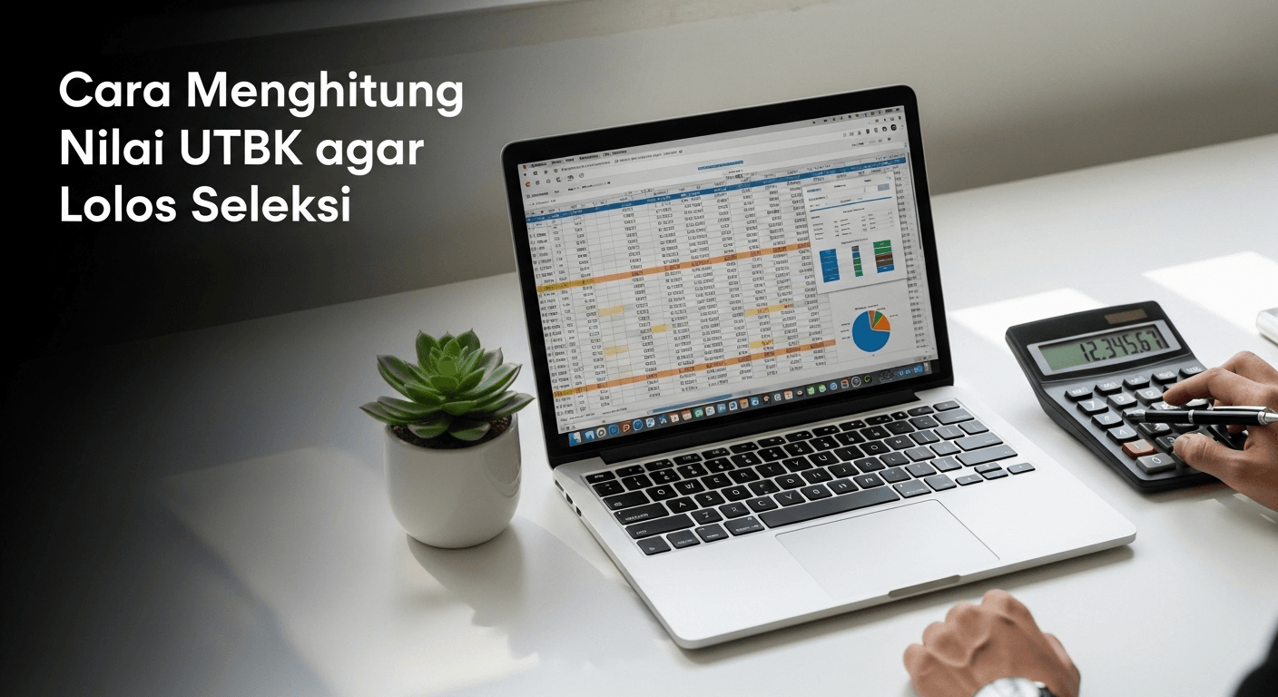Cara Menghitung Nilai UTBK agar Lolos Seleksi