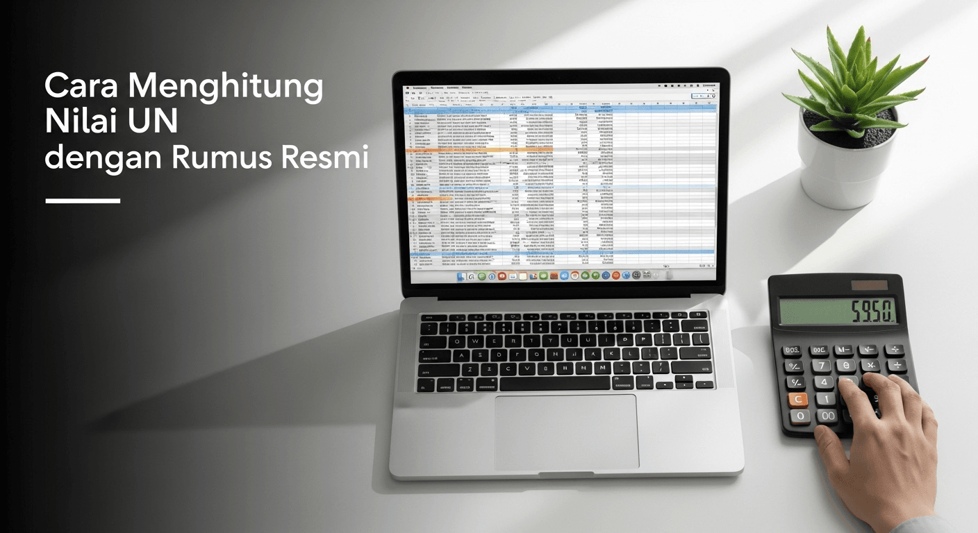 Cara Menghitung Nilai UN dengan Rumus Resmi