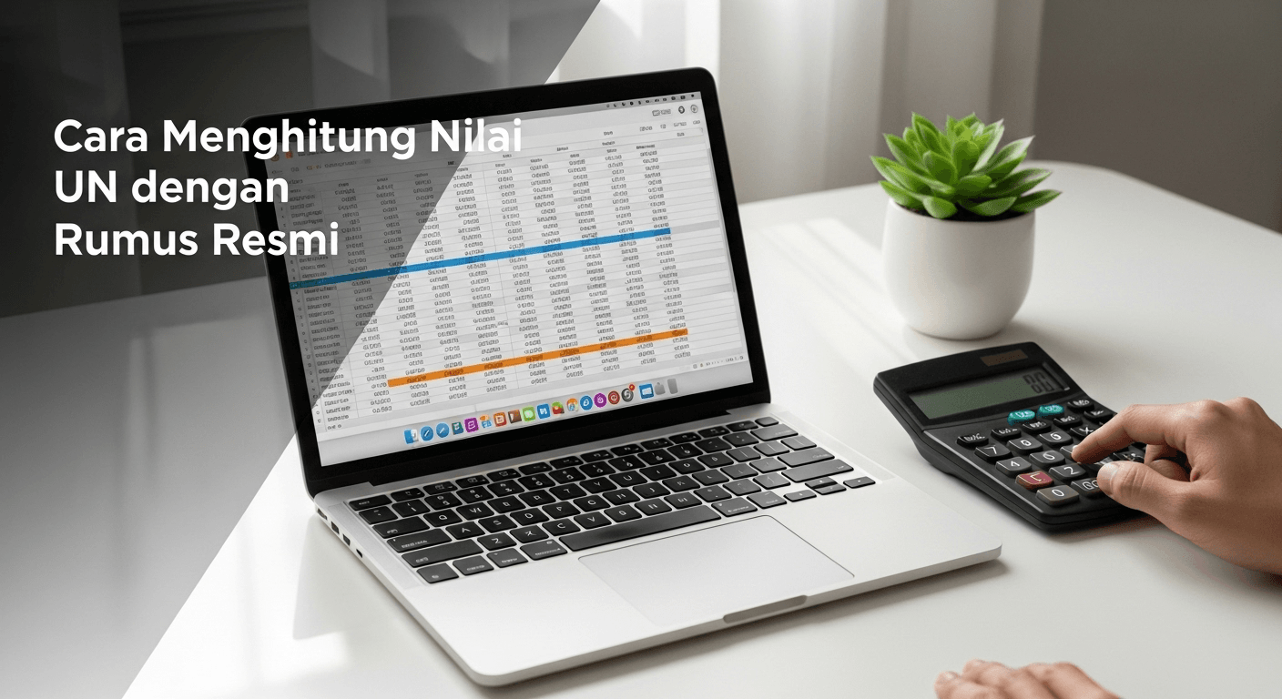 Cara Menghitung Nilai UN dengan Rumus Resmi