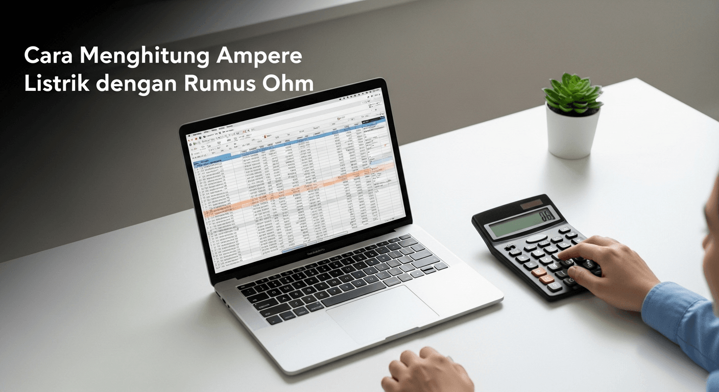 Cara Menghitung Ampere Listrik dengan Rumus Ohm