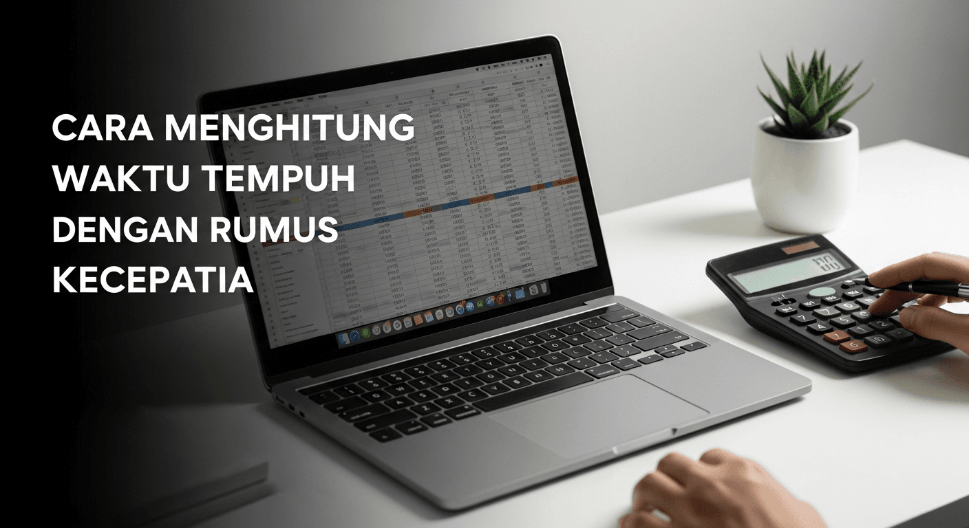 Cara Menghitung Waktu Tempuh dengan Rumus Kecepatan