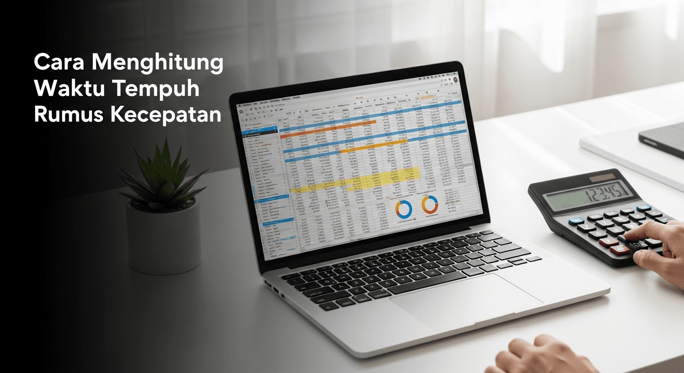 Cara Menghitung Waktu Tempuh dengan Rumus Kecepatan