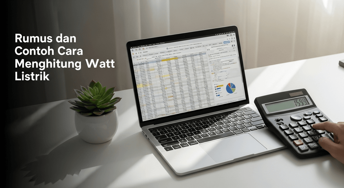 Rumus dan Contoh Cara Menghitung Watt Listrik