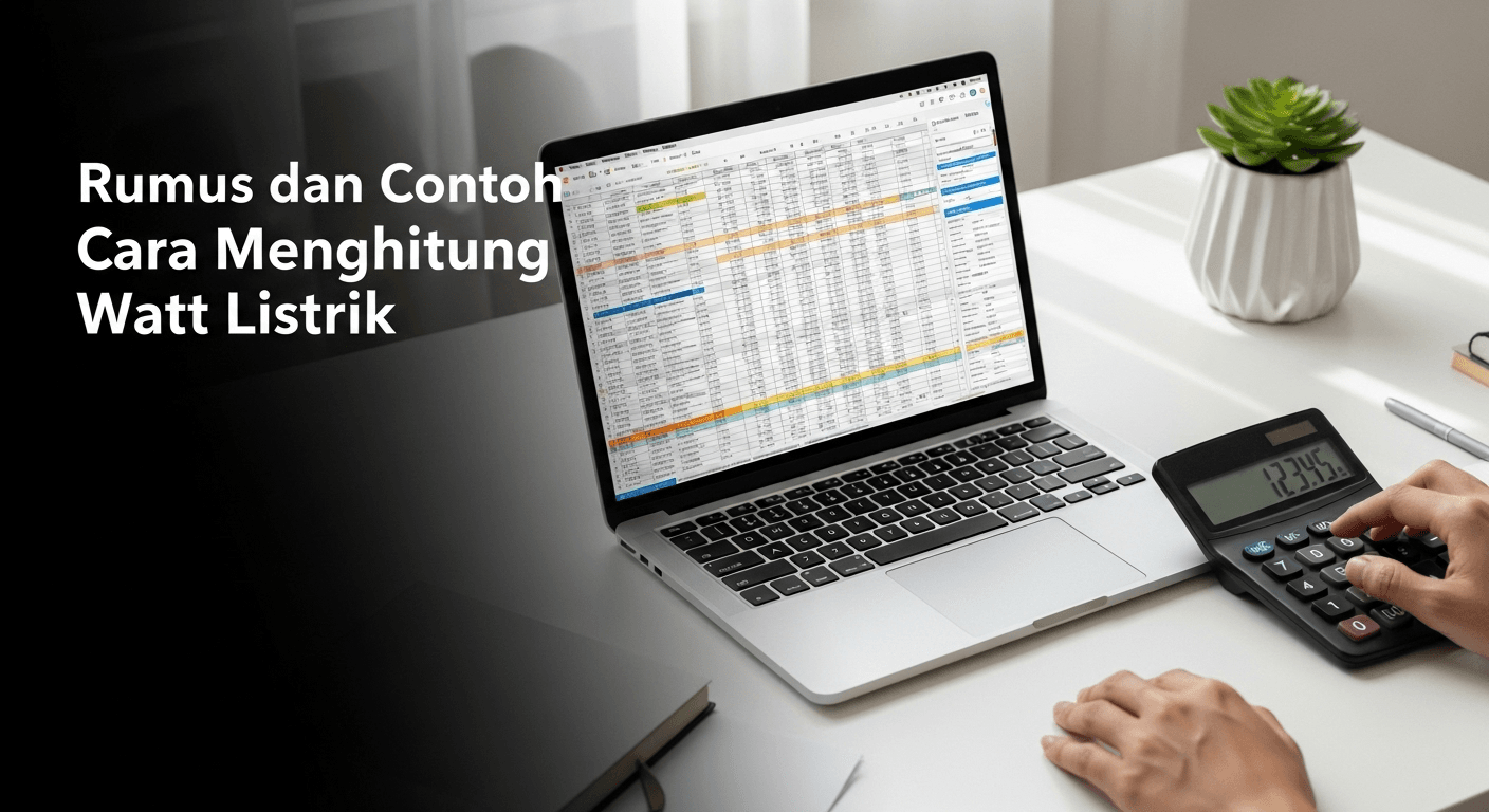 Rumus dan Contoh Cara Menghitung Watt Listrik