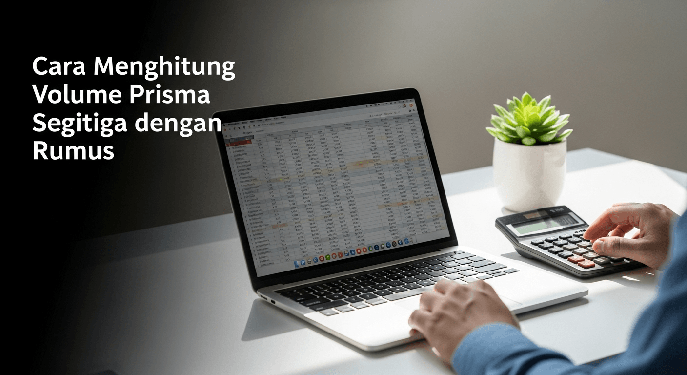 Cara Menghitung Volume Prisma Segitiga dengan Rumus