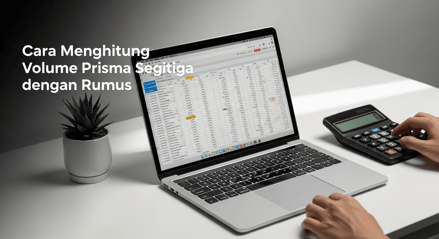 Cara Menghitung Volume Prisma Segitiga dengan Rumus