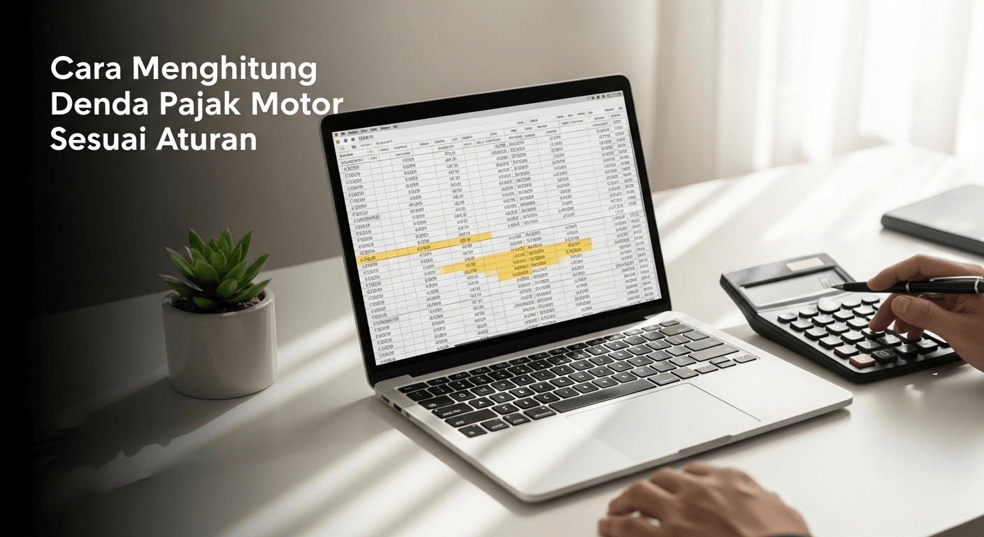 Cara Menghitung Denda Pajak Motor Sesuai Aturan