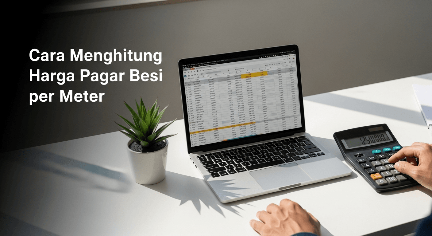 Cara Menghitung Harga Pagar Besi per Meter