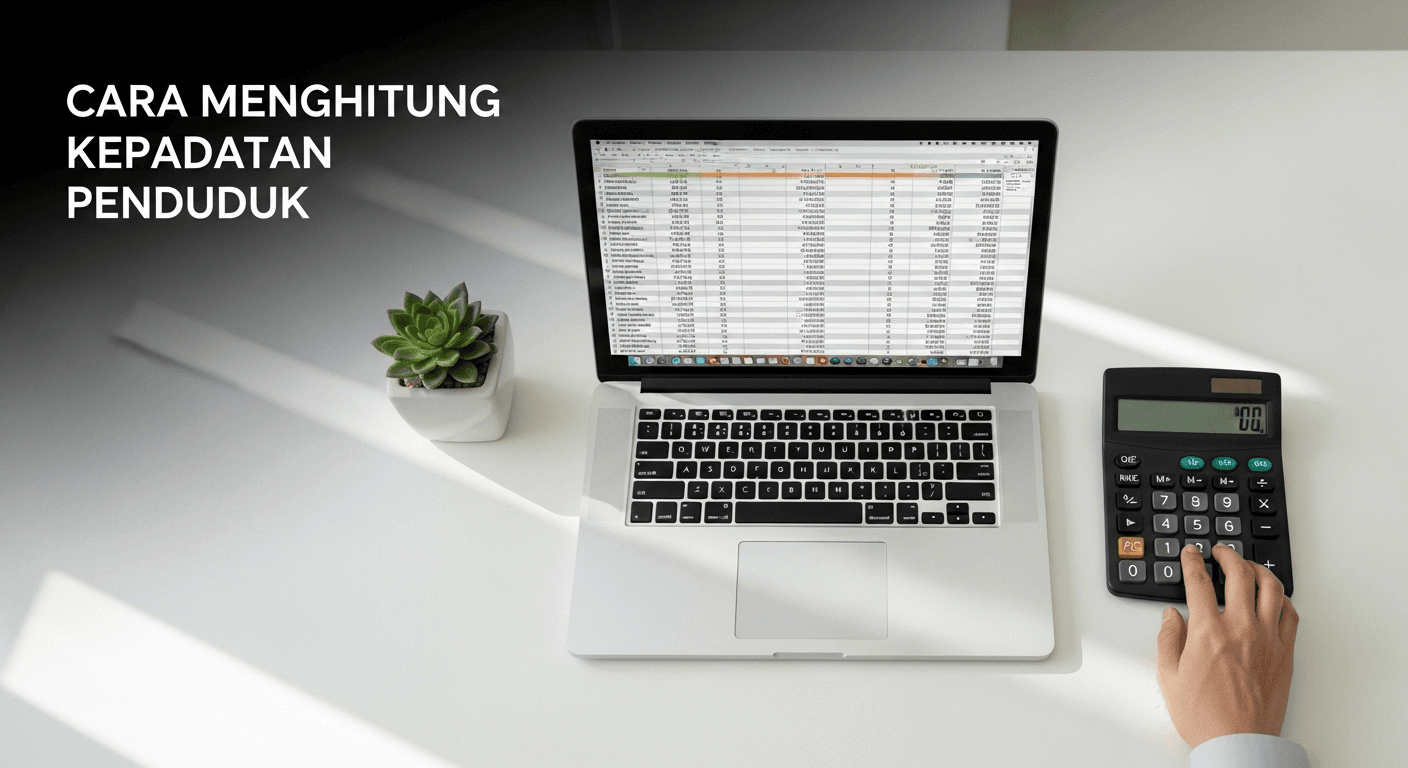 Cara Menghitung Kepadatan Penduduk