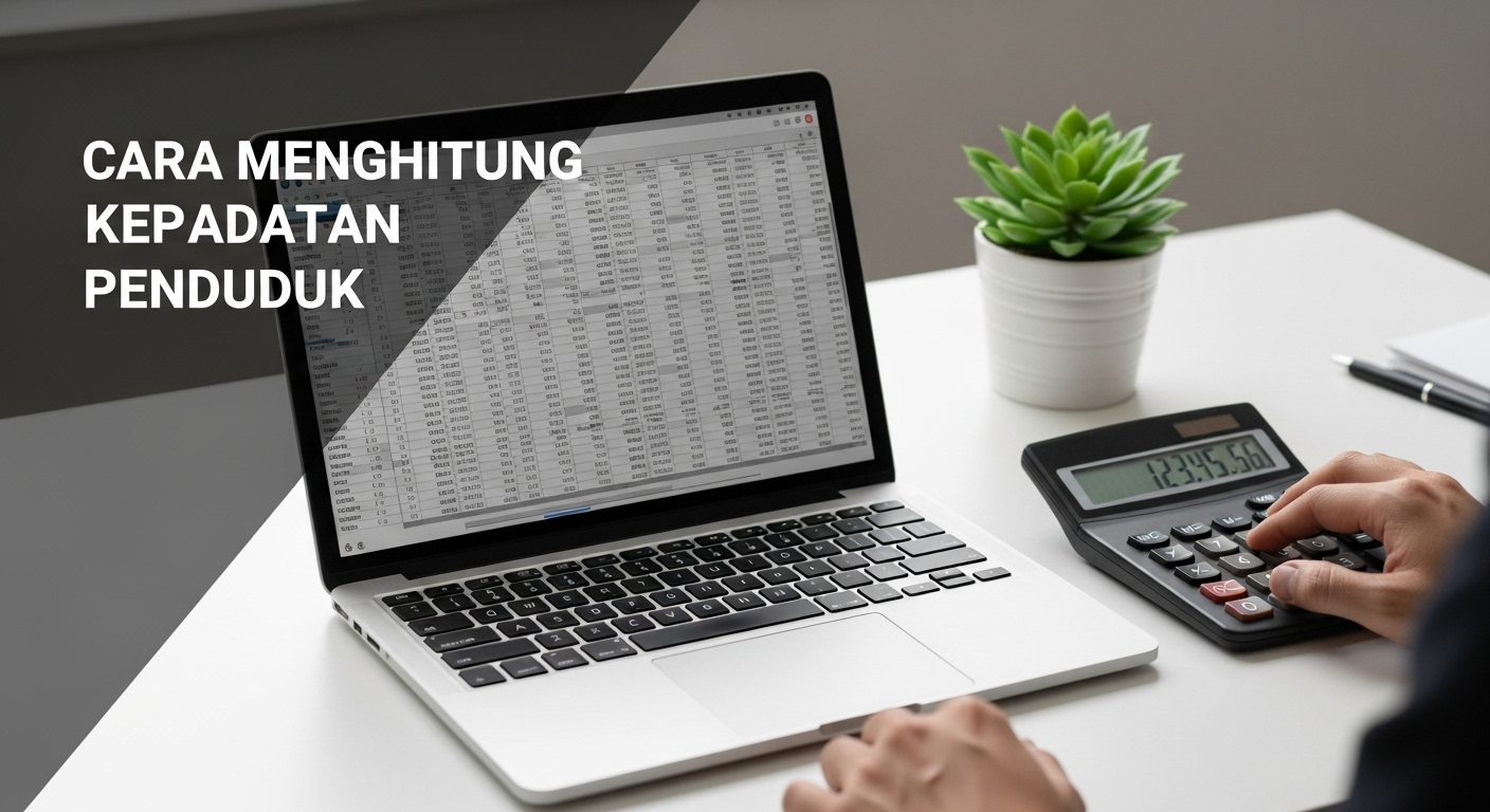 Cara Menghitung Kepadatan Penduduk