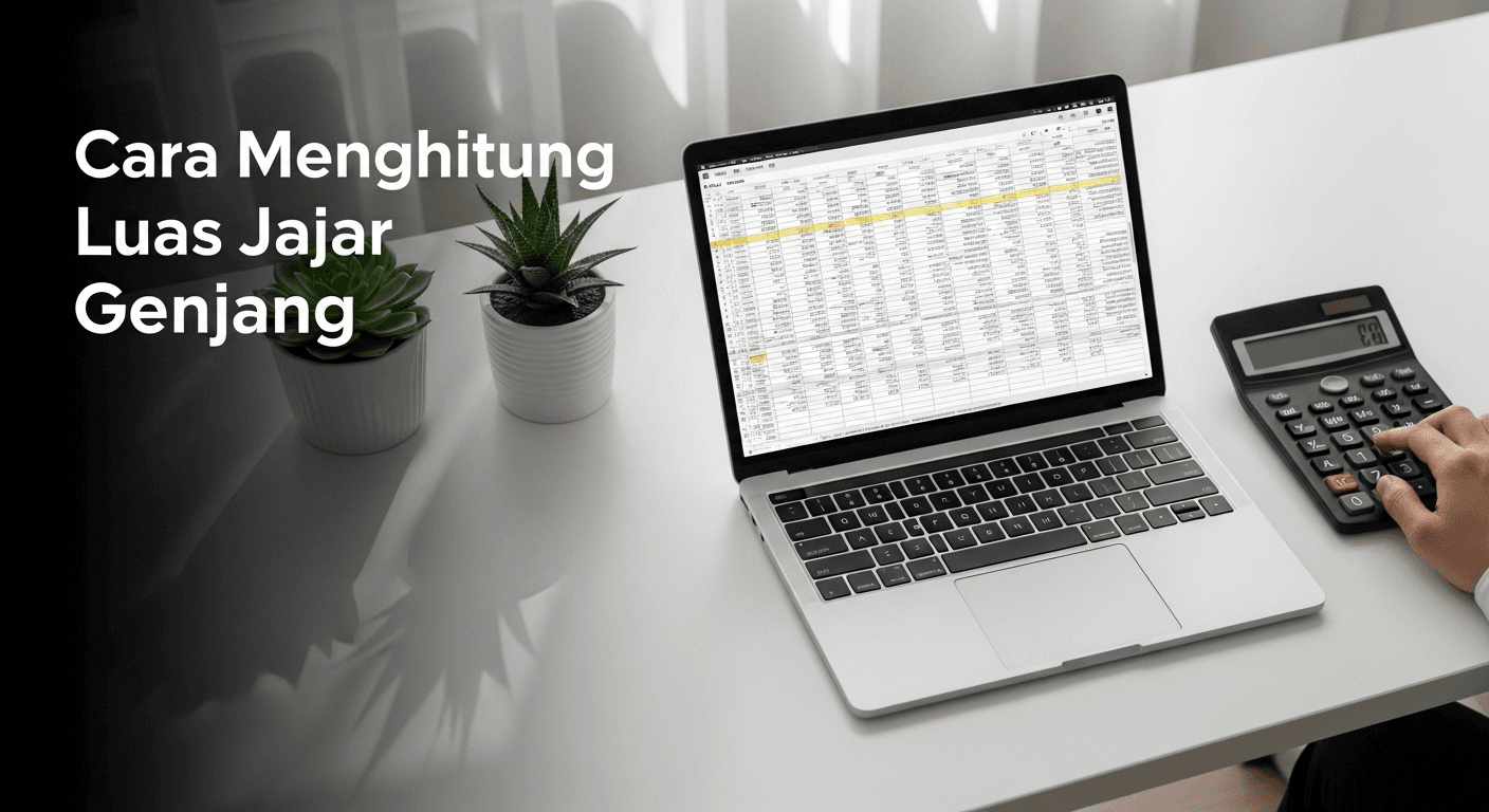 Cara Menghitung Luas Jajar Genjang