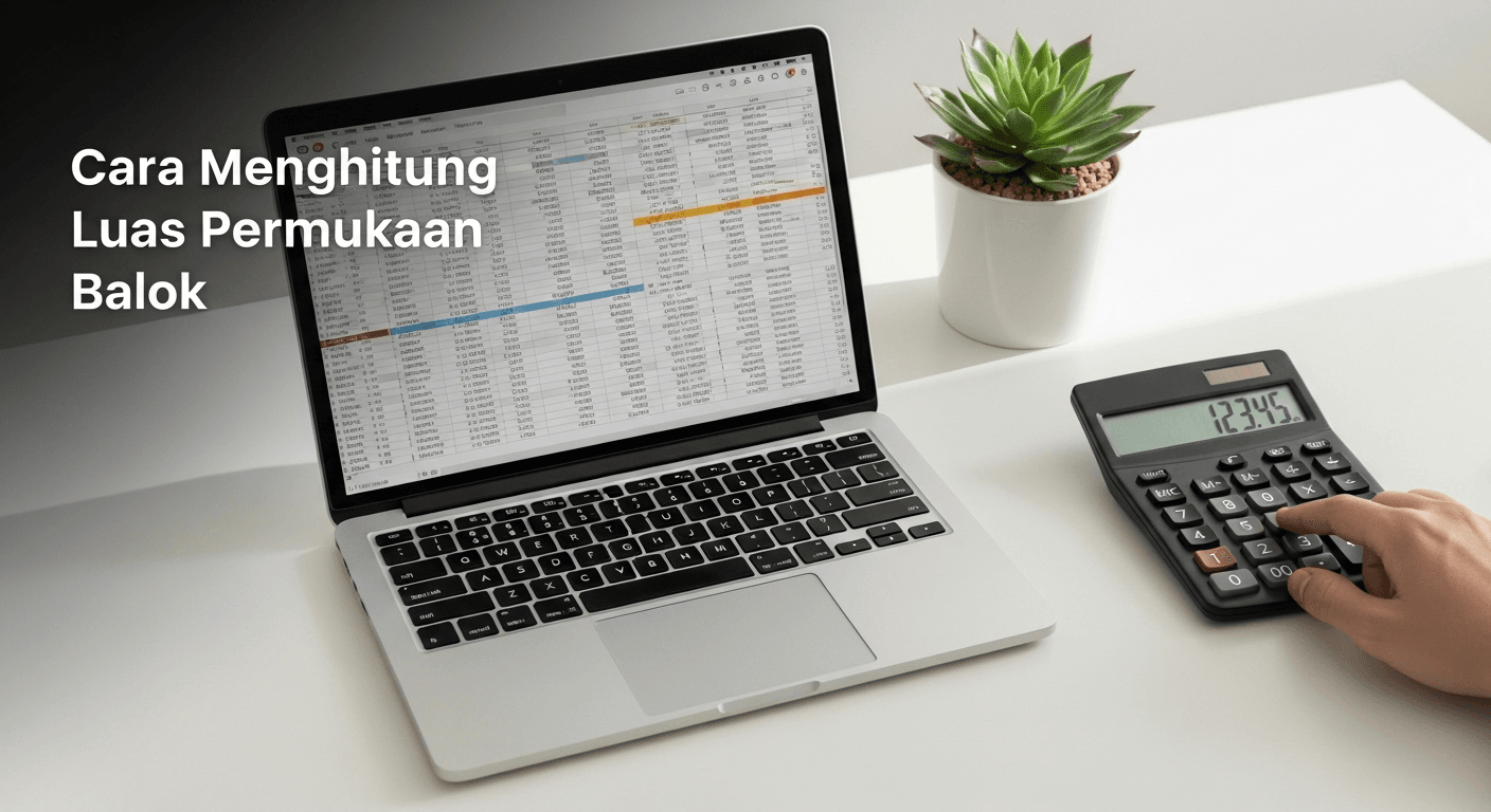 Cara Menghitung Luas Permukaan Balok