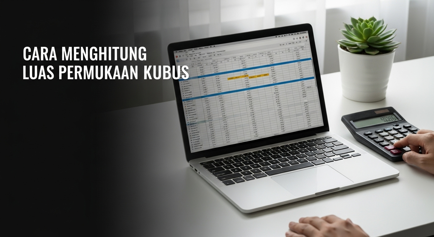 Cara Menghitung Luas Permukaan Kubus