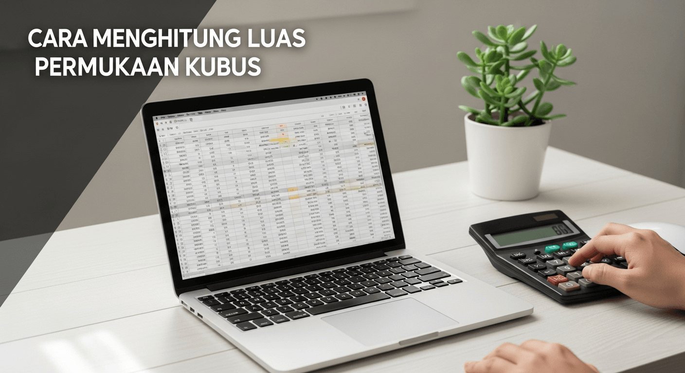 Cara Menghitung Luas Permukaan Kubus