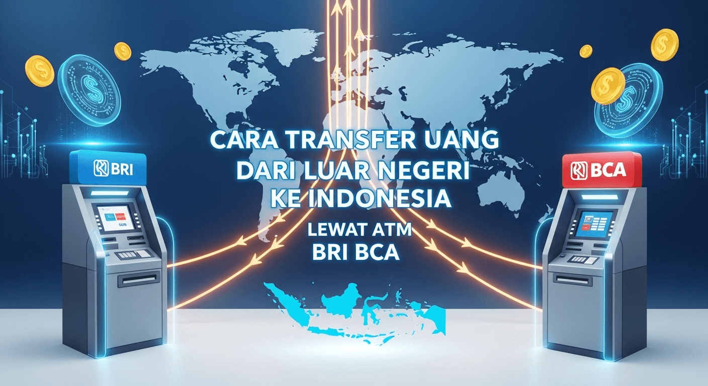 Cara Transfer Uang dari Luar Negeri ke Indonesia Lewat ATM