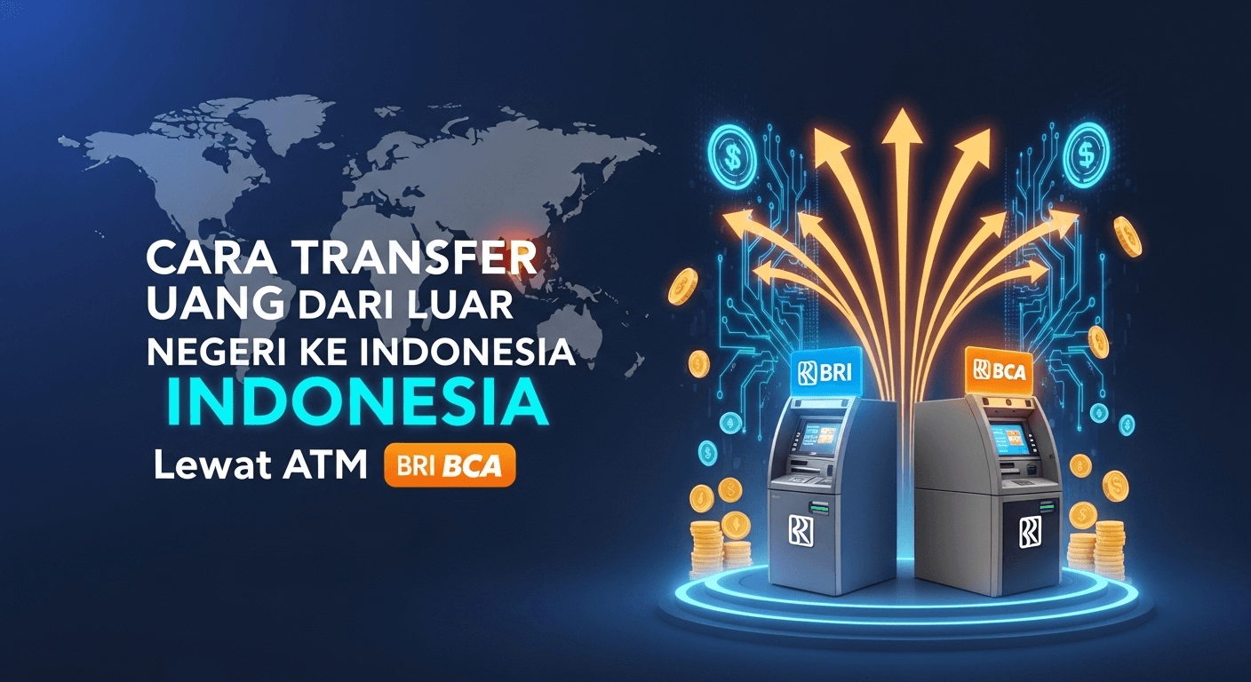 Cara Transfer Uang dari Luar Negeri ke Indonesia Lewat ATM