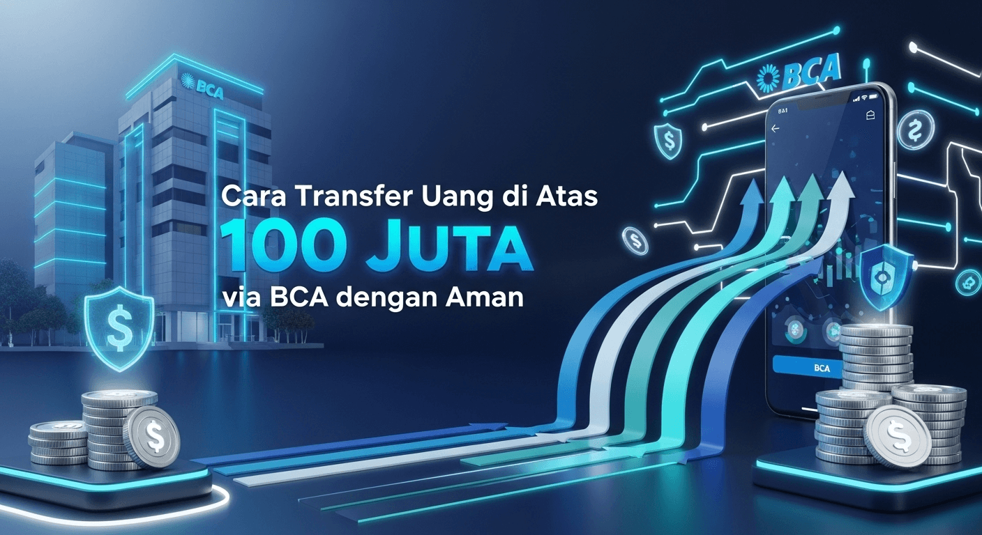 Cara Transfer Uang di Atas 100 Juta via BCA 