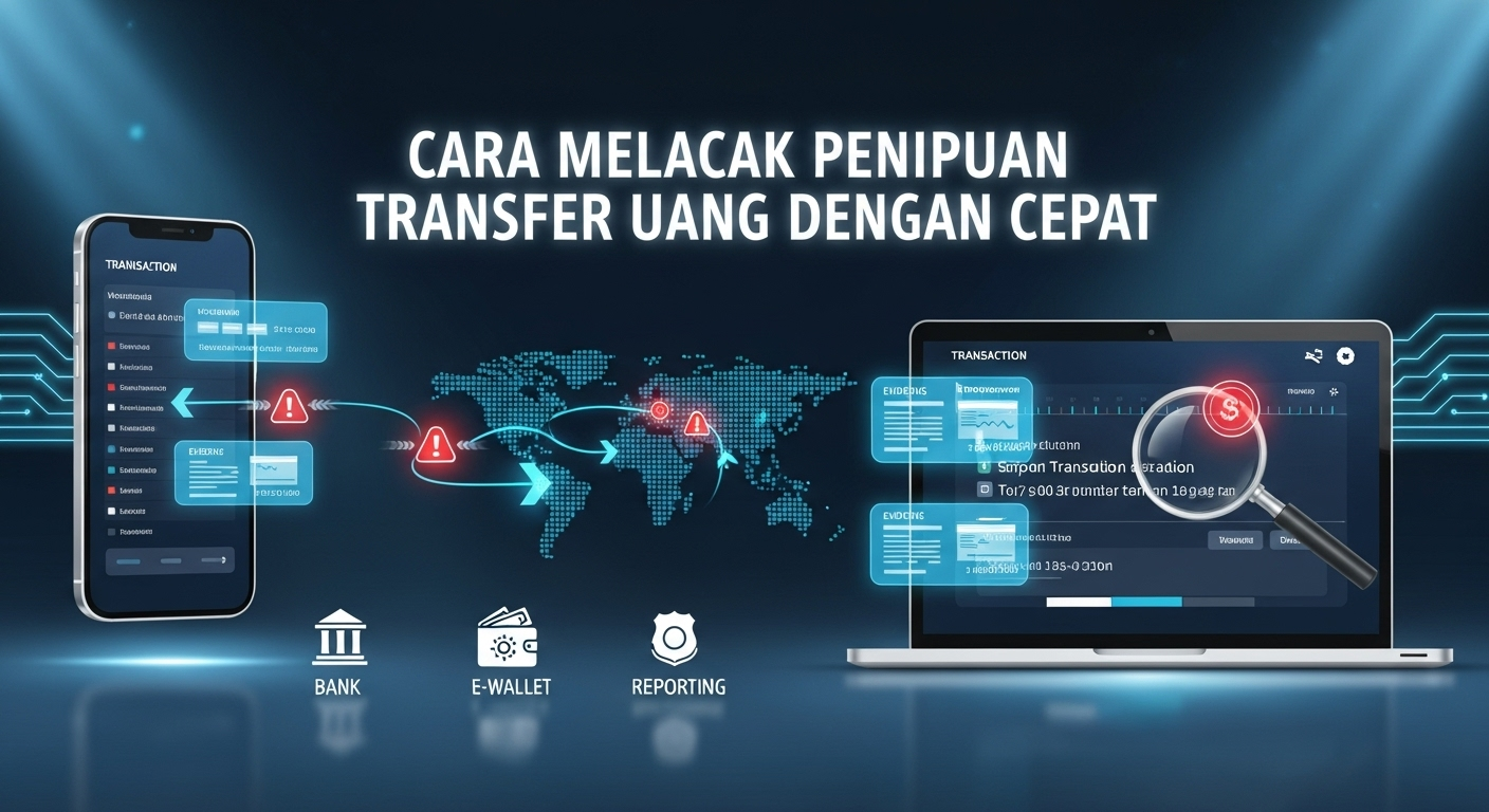 Cara Melacak Penipuan Transfer Uang