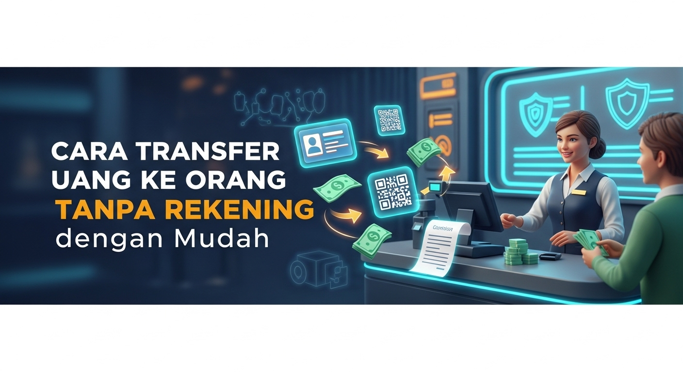 Cara Transfer Uang ke Orang Tanpa Rekening