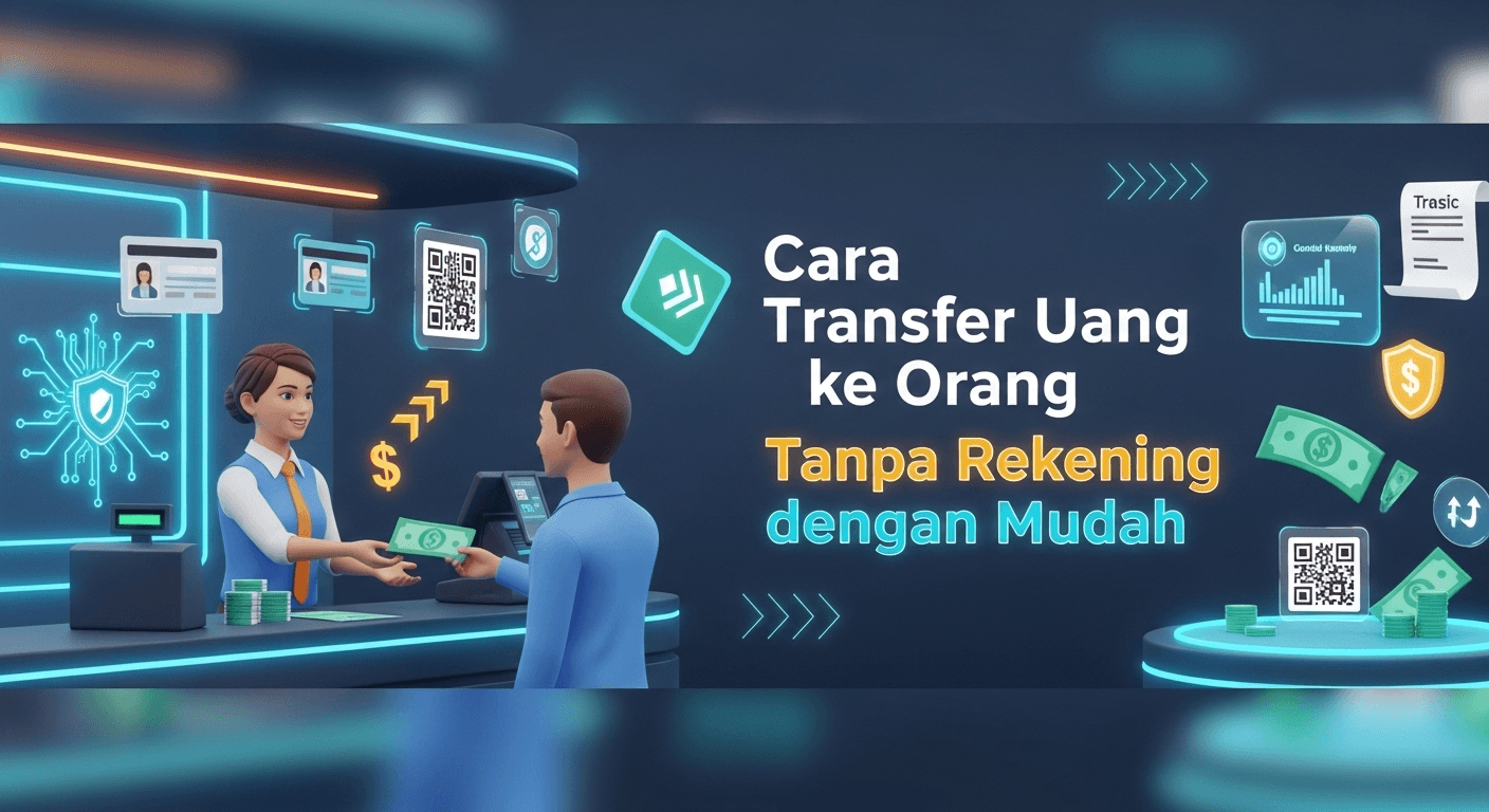 Cara Transfer Uang ke Orang Tanpa Rekening