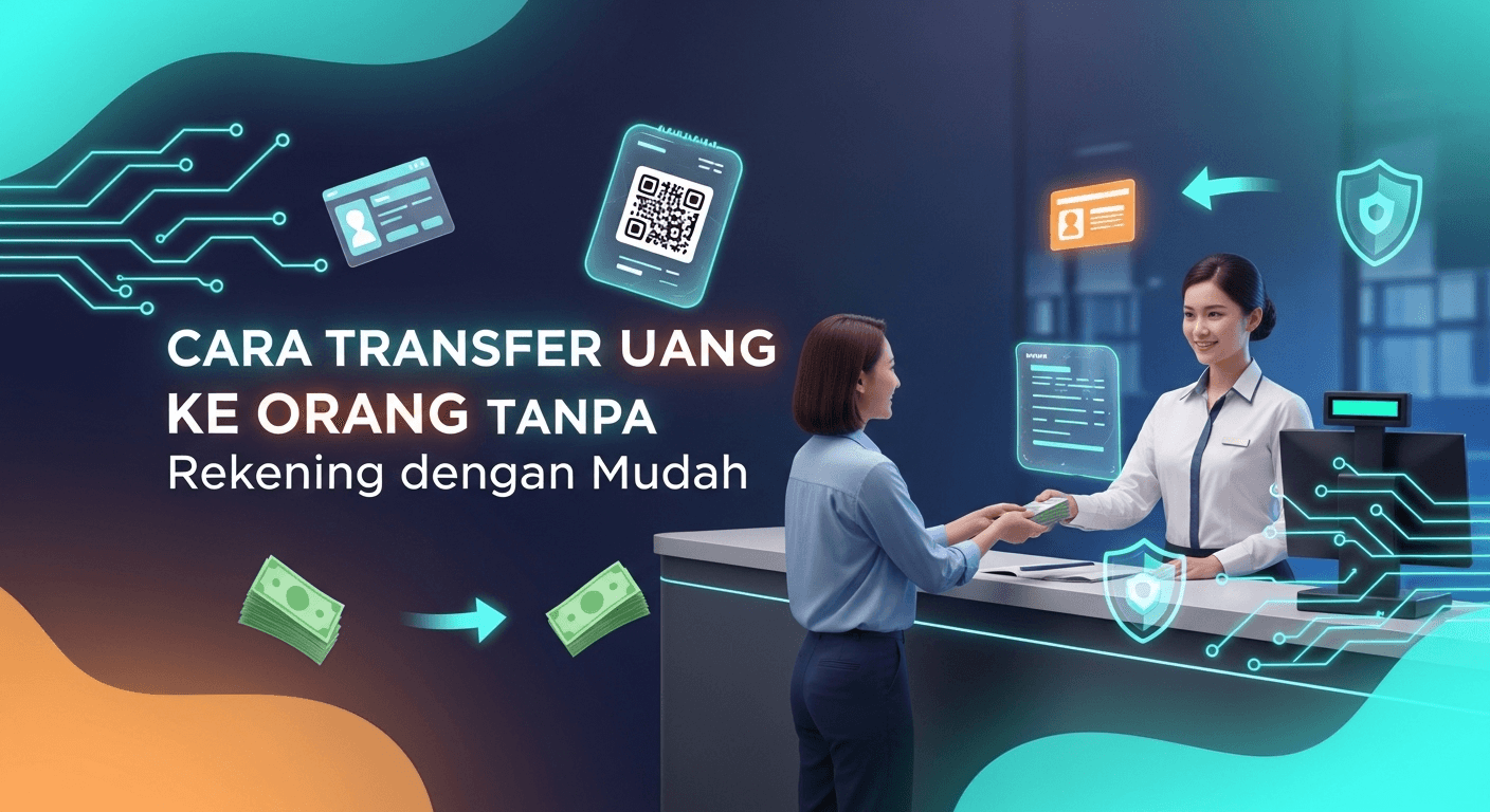 Cara Transfer Uang ke Orang Tanpa Rekening