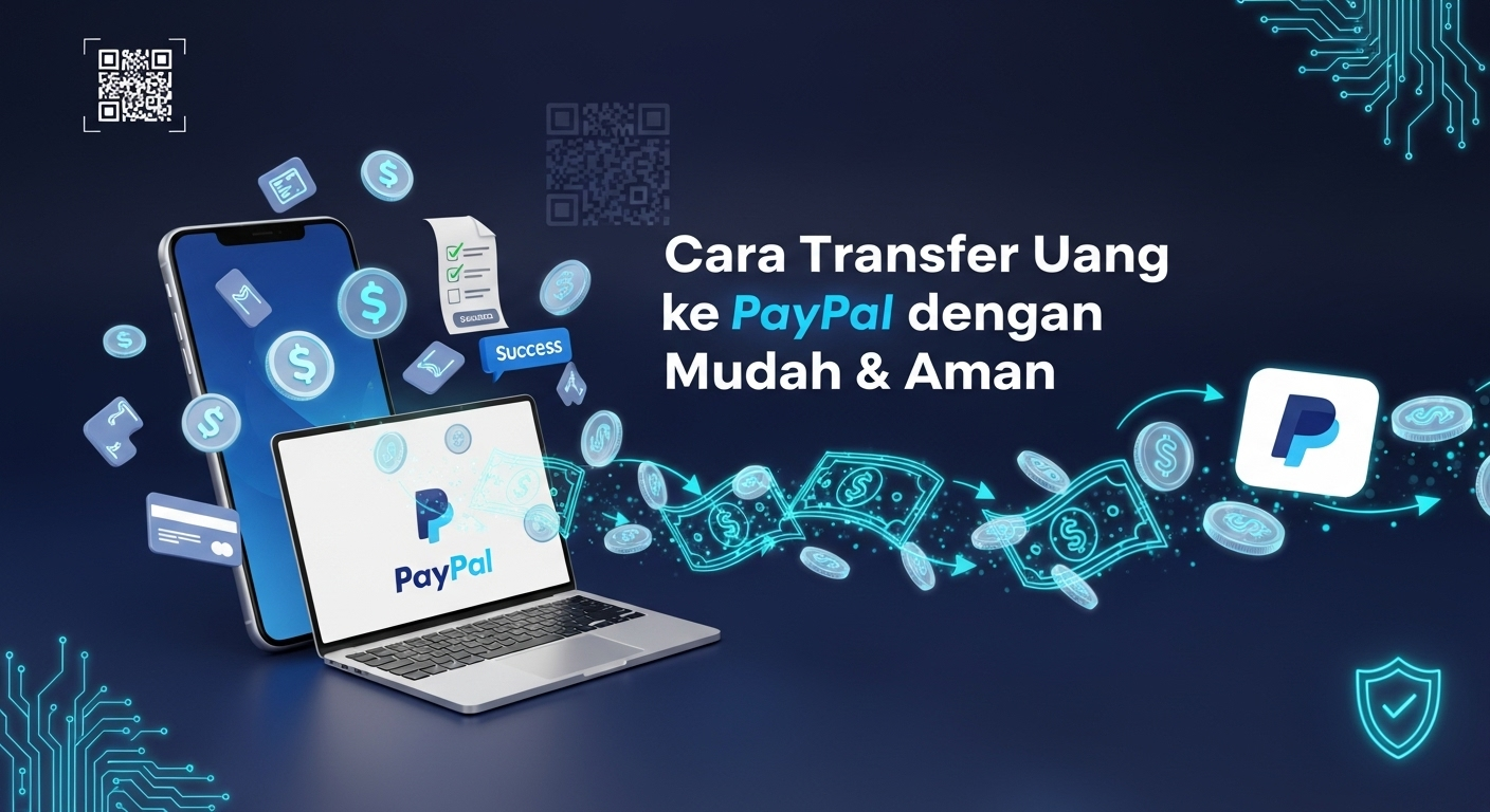 Cara Transfer Uang ke PayPal