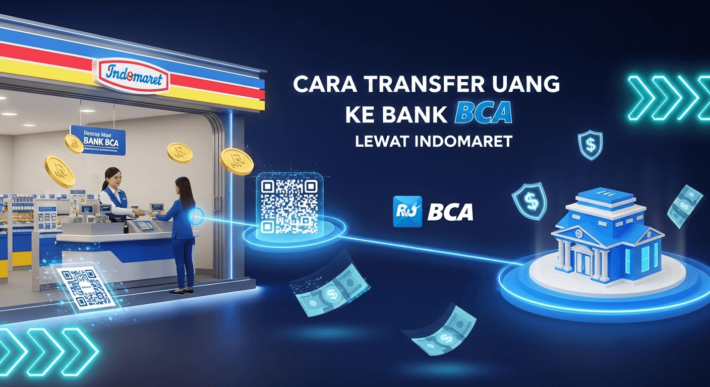 Cara Transfer Uang ke Bank BCA Lewat Indomaret