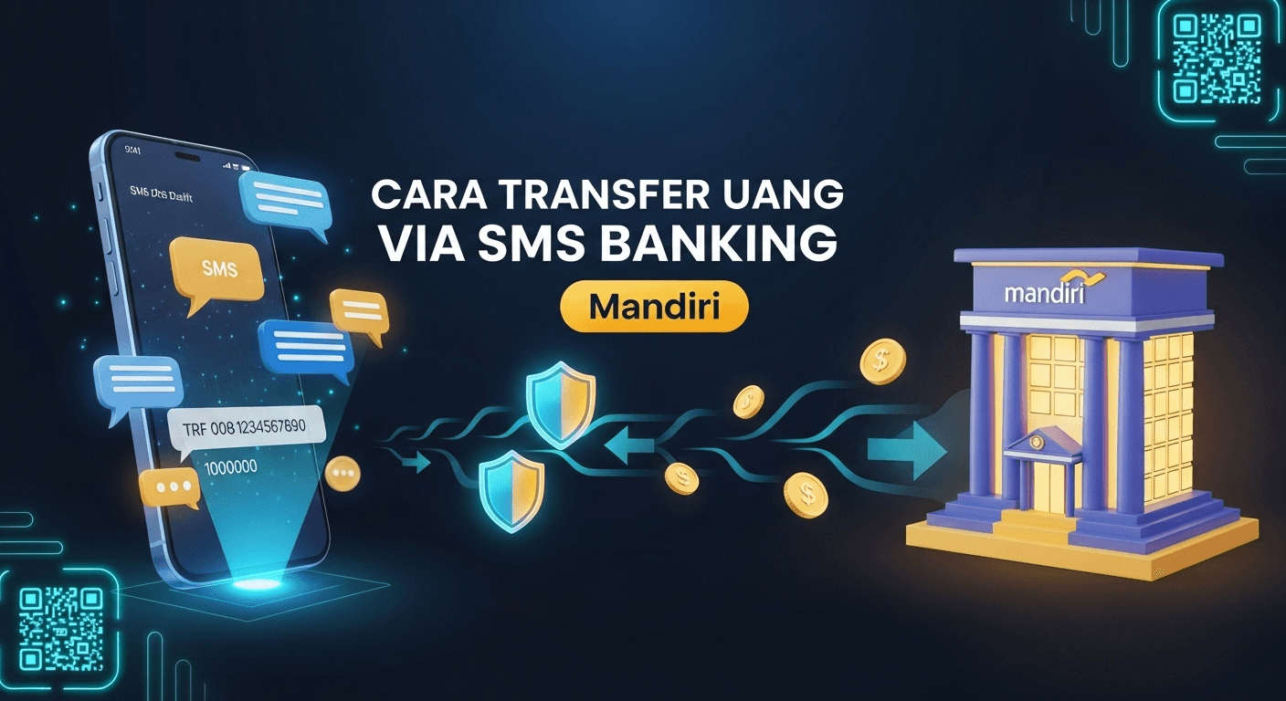 Cara Transfer Uang Via SMS Banking Mandiri