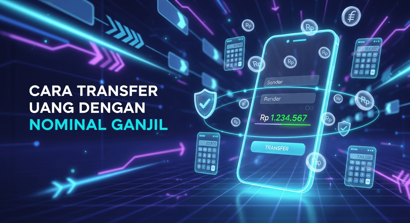 Cara Transfer Uang dengan Nominal Ganjil