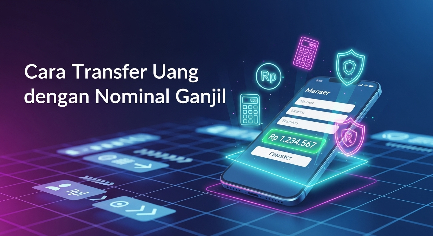 Cara Transfer Uang dengan Nominal Ganjil