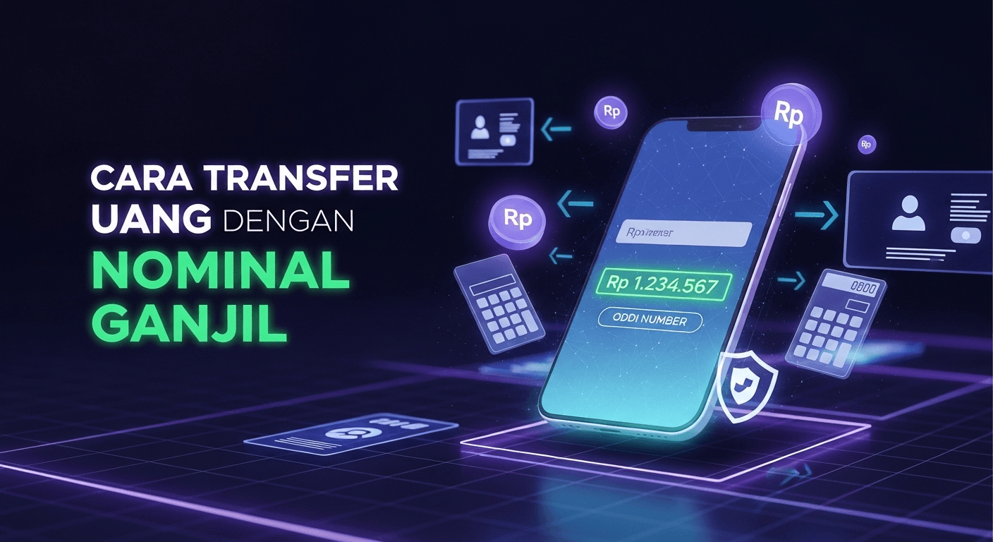 Cara Transfer Uang dengan Nominal Ganjil