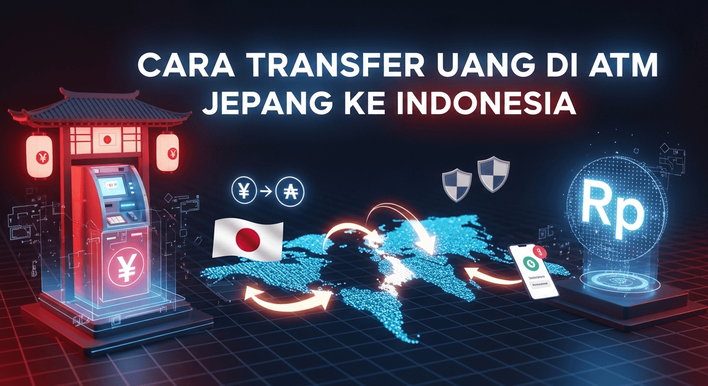 Cara Transfer Uang di ATM Jepang ke Indonesia