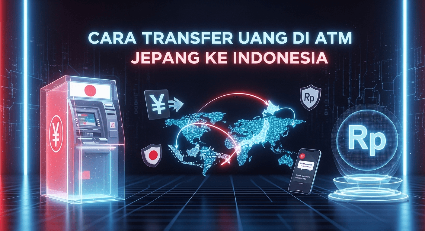 Cara Transfer Uang di ATM Jepang ke Indonesia
